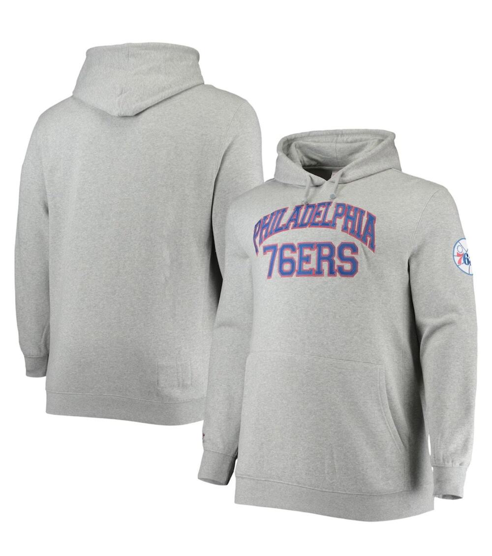 NWT Mitchell & Ness Philadelphia 76ers Hoodie 2X Big Tall Hardwood Classics